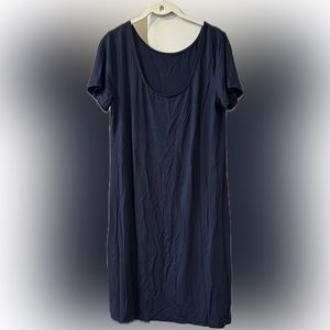Daily Ritual T-Shirt Dress, Size Medium